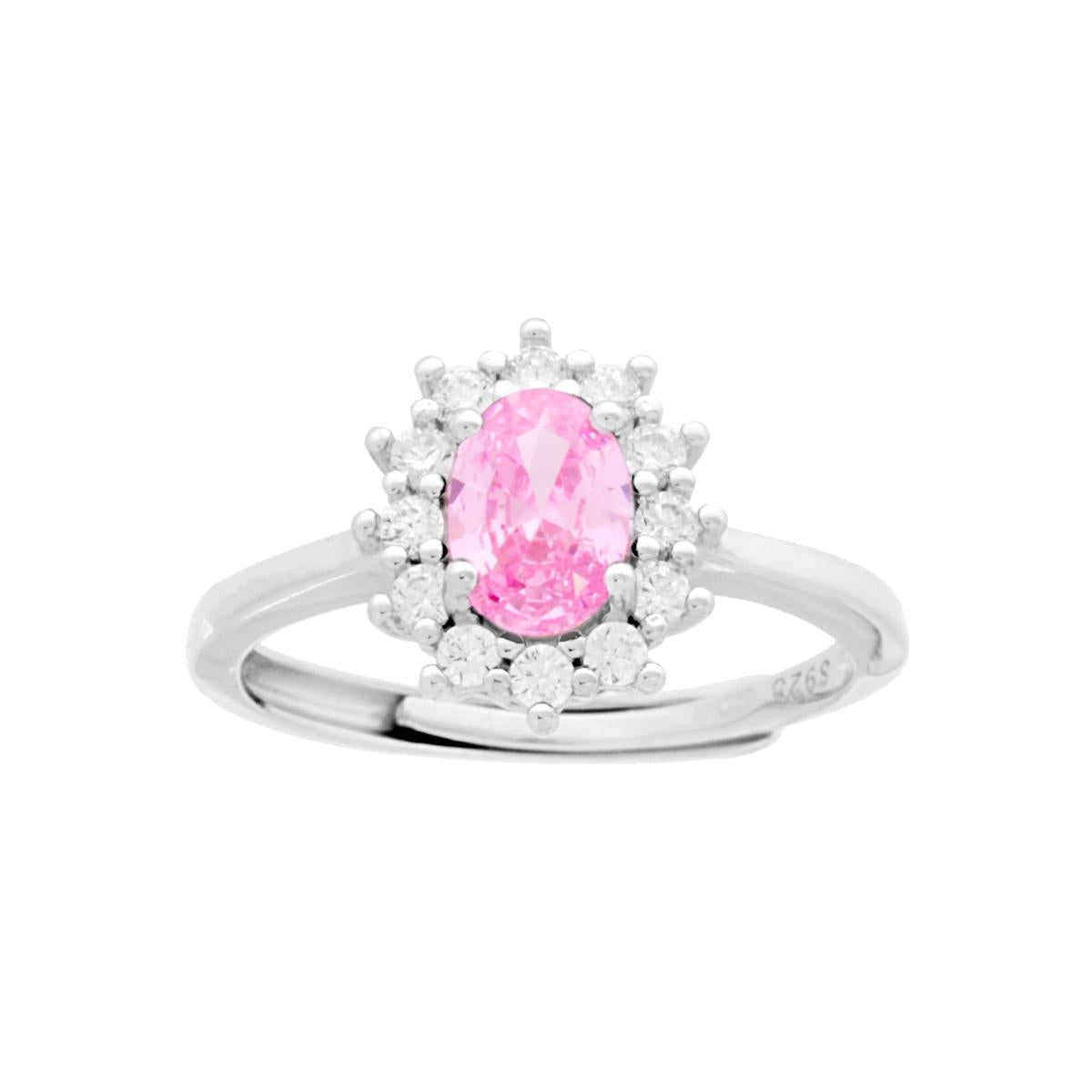 Anello kate rosa  - argento 925