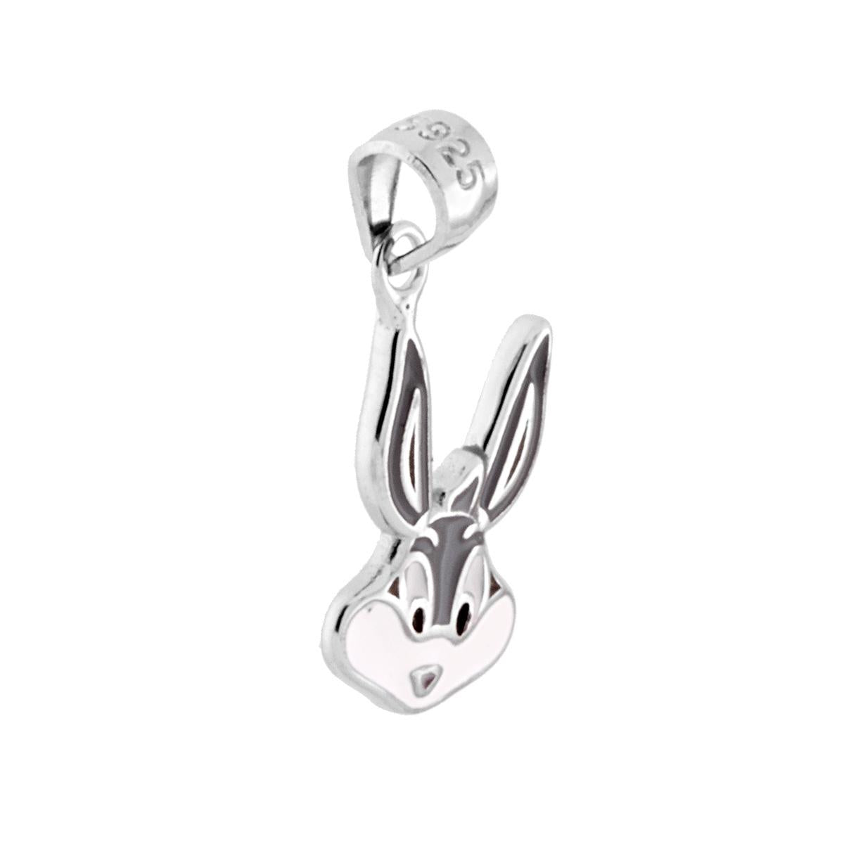 Ciondolo bugs bunny - argento 925