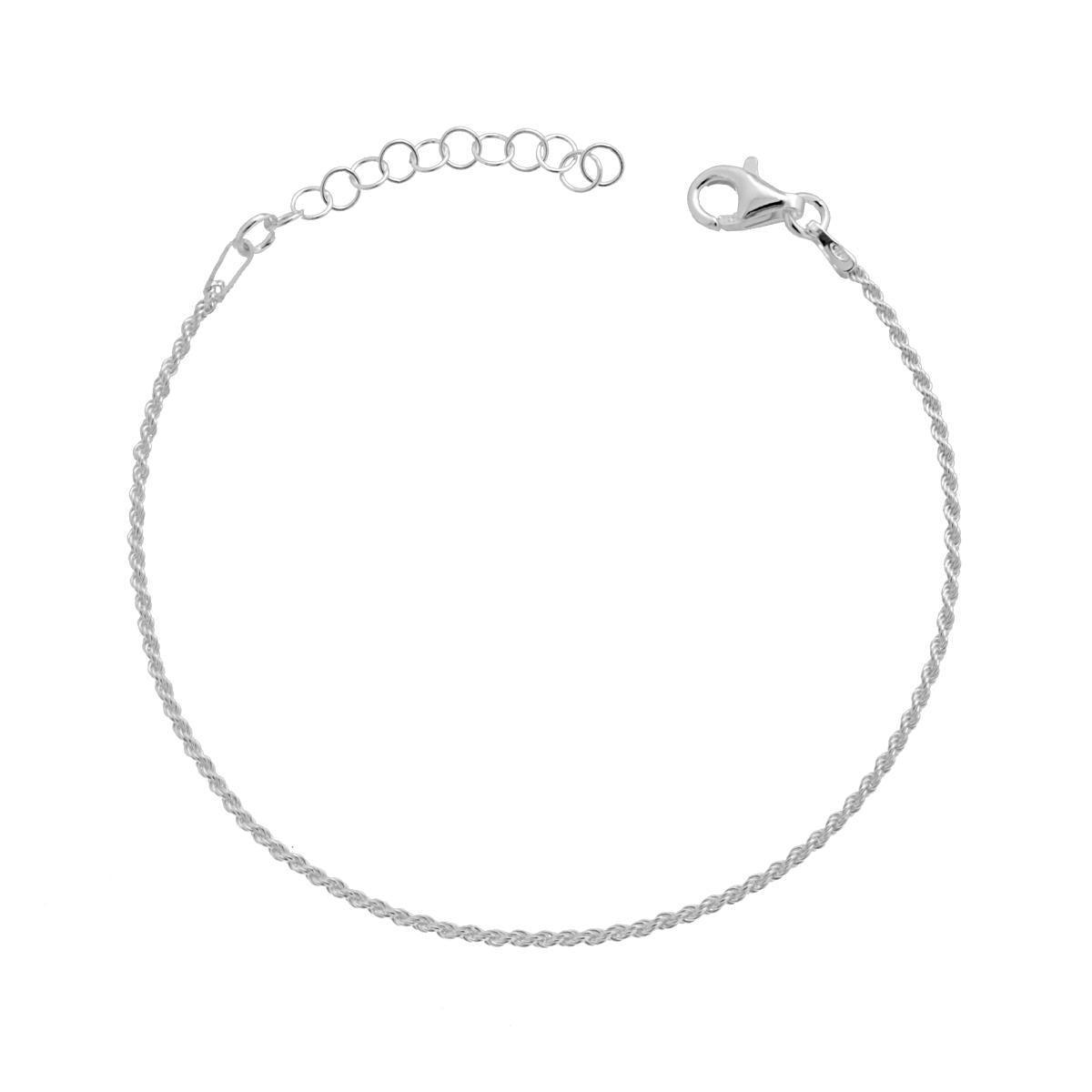 Bracciale torchon 25mm - argento 925