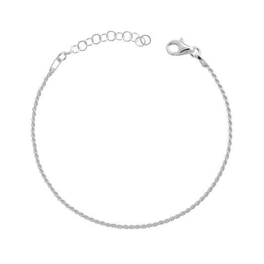 Bracciale torchon 25mm - argento 925