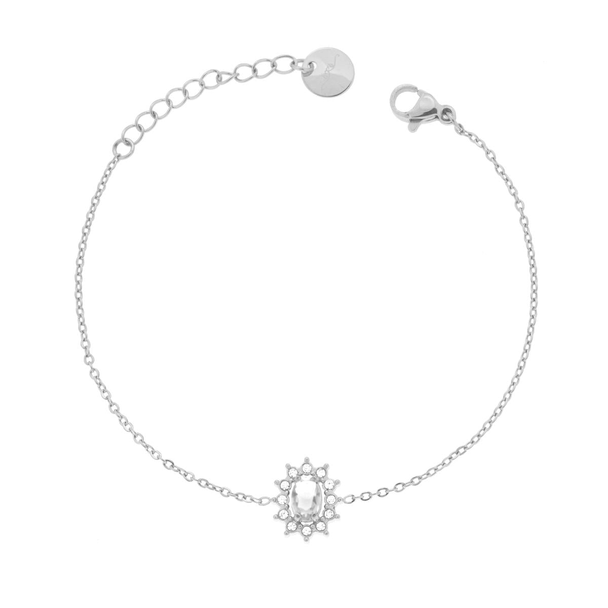 Bracciale Kate bianco silver