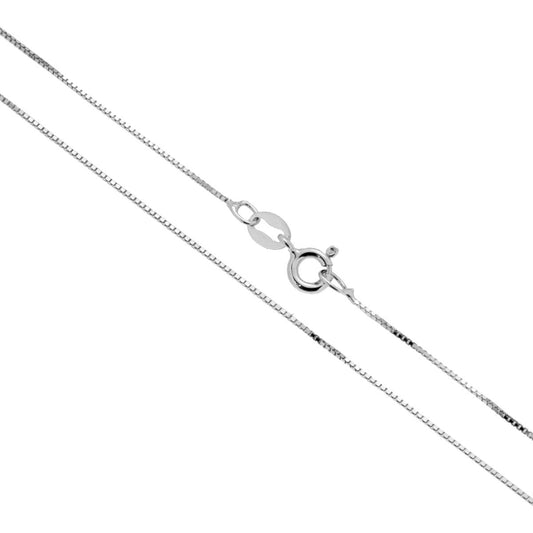 Collana veneziana 100cm - argento 925