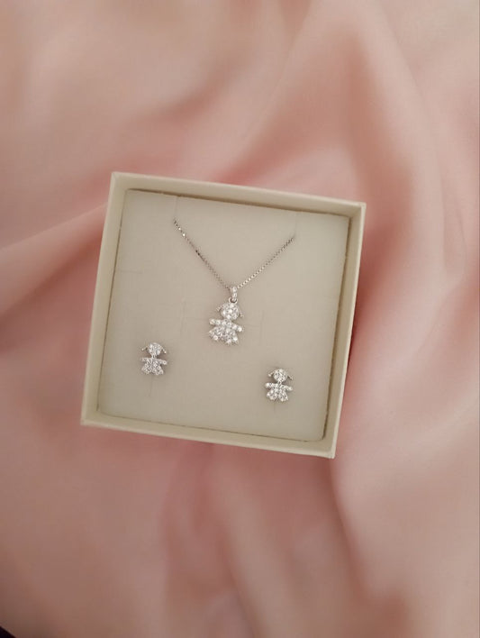 Set bimba silver - argento 925