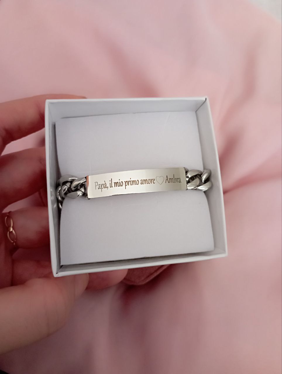 Bracciale uomo da personalizzare